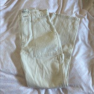 Abercrombie Ultra High Rise 90s Straight Carpenter Jean